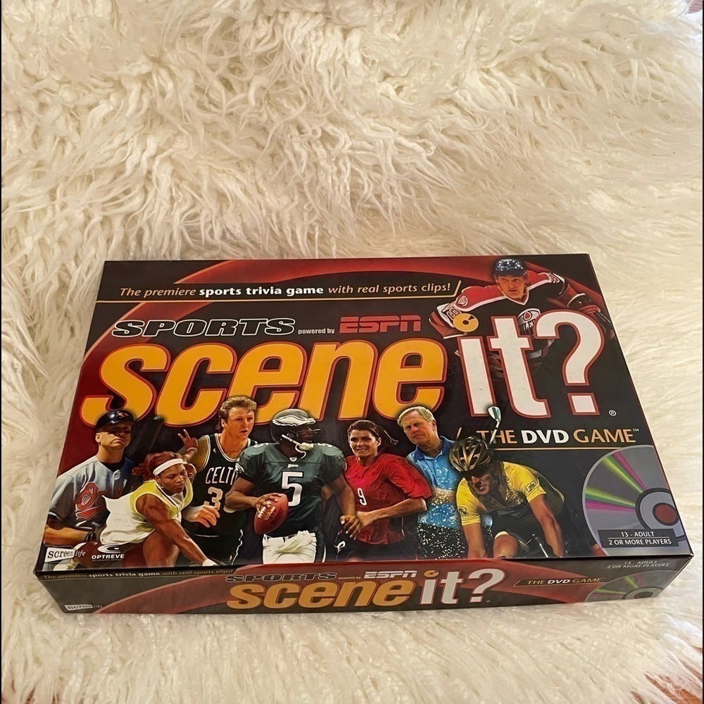 Scene It ESPN Sports DVD Game Never Played With